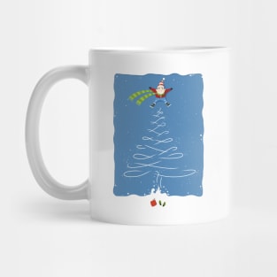 Christmas skater Mug